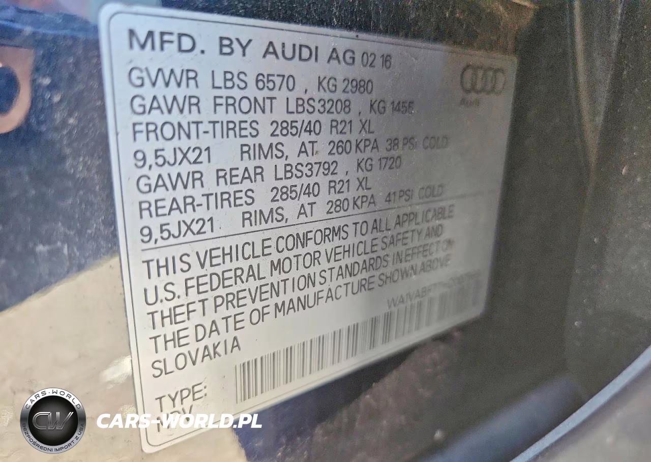 2017 Audi Q7 Prestige VIN:WA1VABF77HD007965 - 12