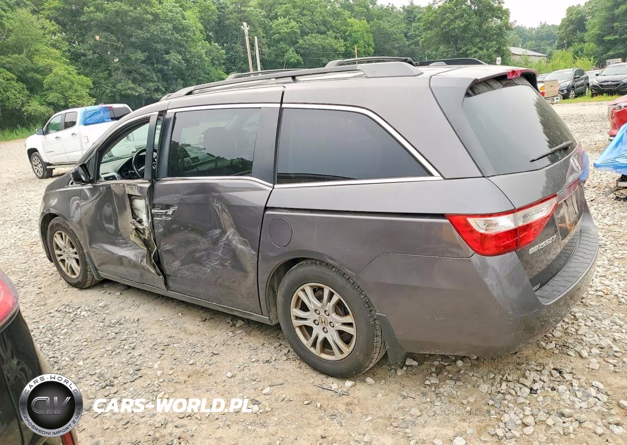 2012 Honda Odyssey Exl VIN:5FNRL5H6XCB080109 - 2