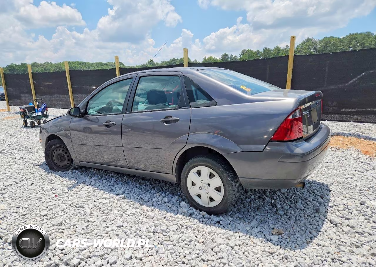 2007 Ford Focus Zx4 VIN:1FAFP34N17W164349 - 2