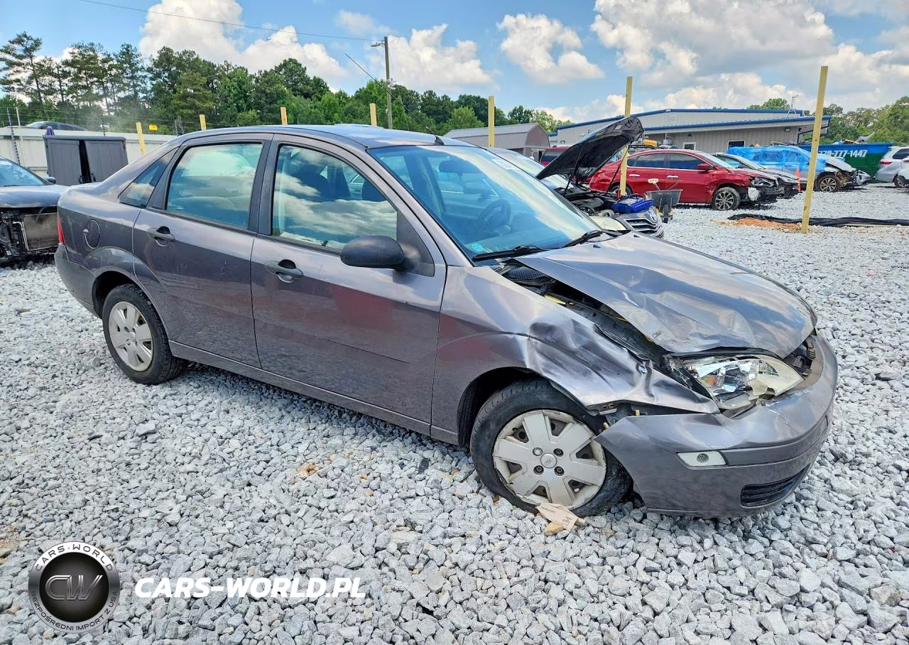 2007 Ford Focus Zx4 VIN:1FAFP34N17W164349 - 4