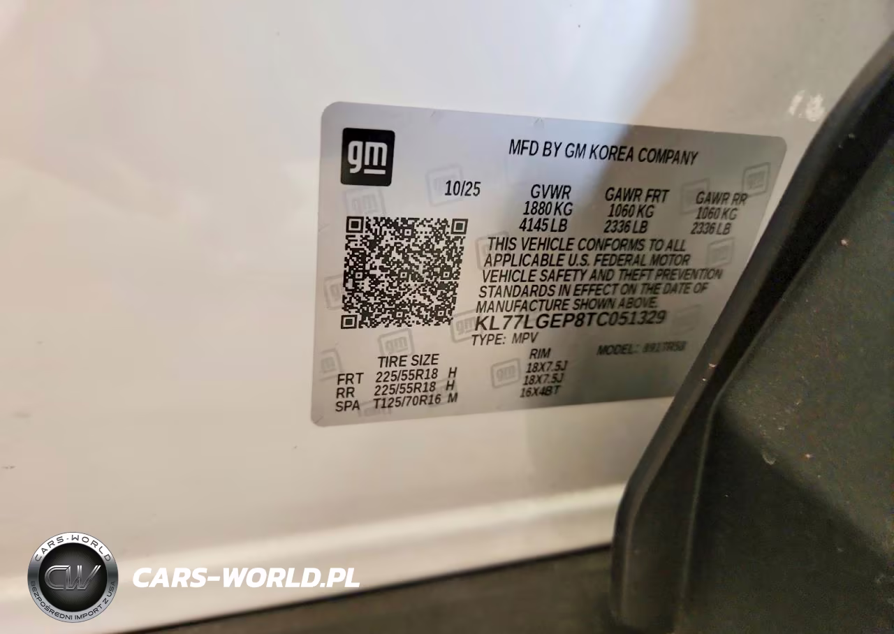 2026 Chevrolet Trax 1Rs VIN:KL77LGEP8TC051329 - 14