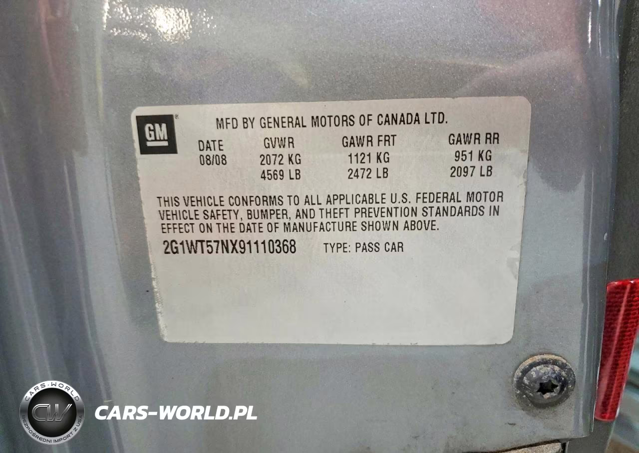 2009 Chevrolet Impala 1Lt VIN:2G1WT57NX91110368 - 12