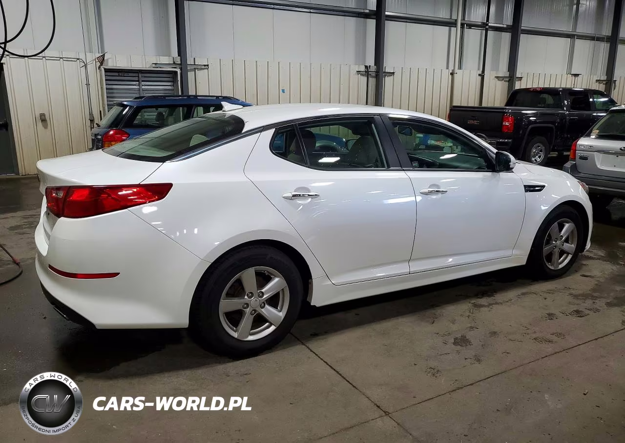 2014 Kia Optima Lx VIN:KNAGM4A7XE5501006 - 3