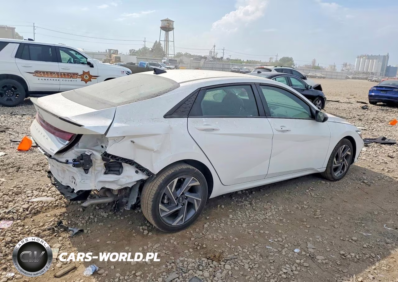 2025 Hyundai Elantra Hybrid Sel Sport VIN:KMHLM4DJ2SU166684 - 3