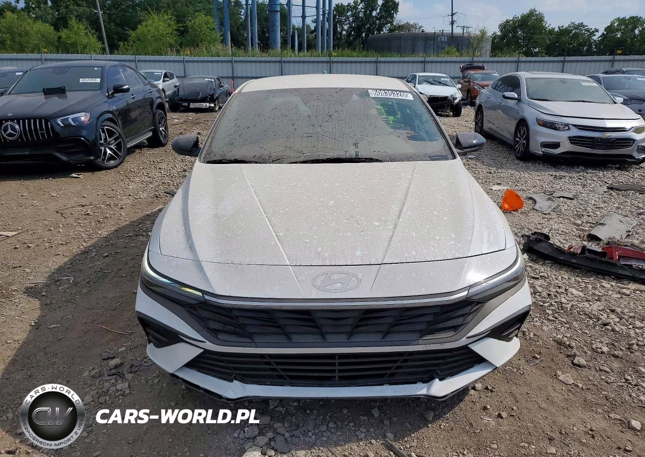 2025 Hyundai Elantra Hybrid Sel Sport VIN:KMHLM4DJ2SU166684 - 5