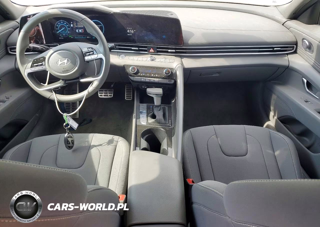 2025 Hyundai Elantra Hybrid Sel Sport VIN:KMHLM4DJ2SU166684 - 8