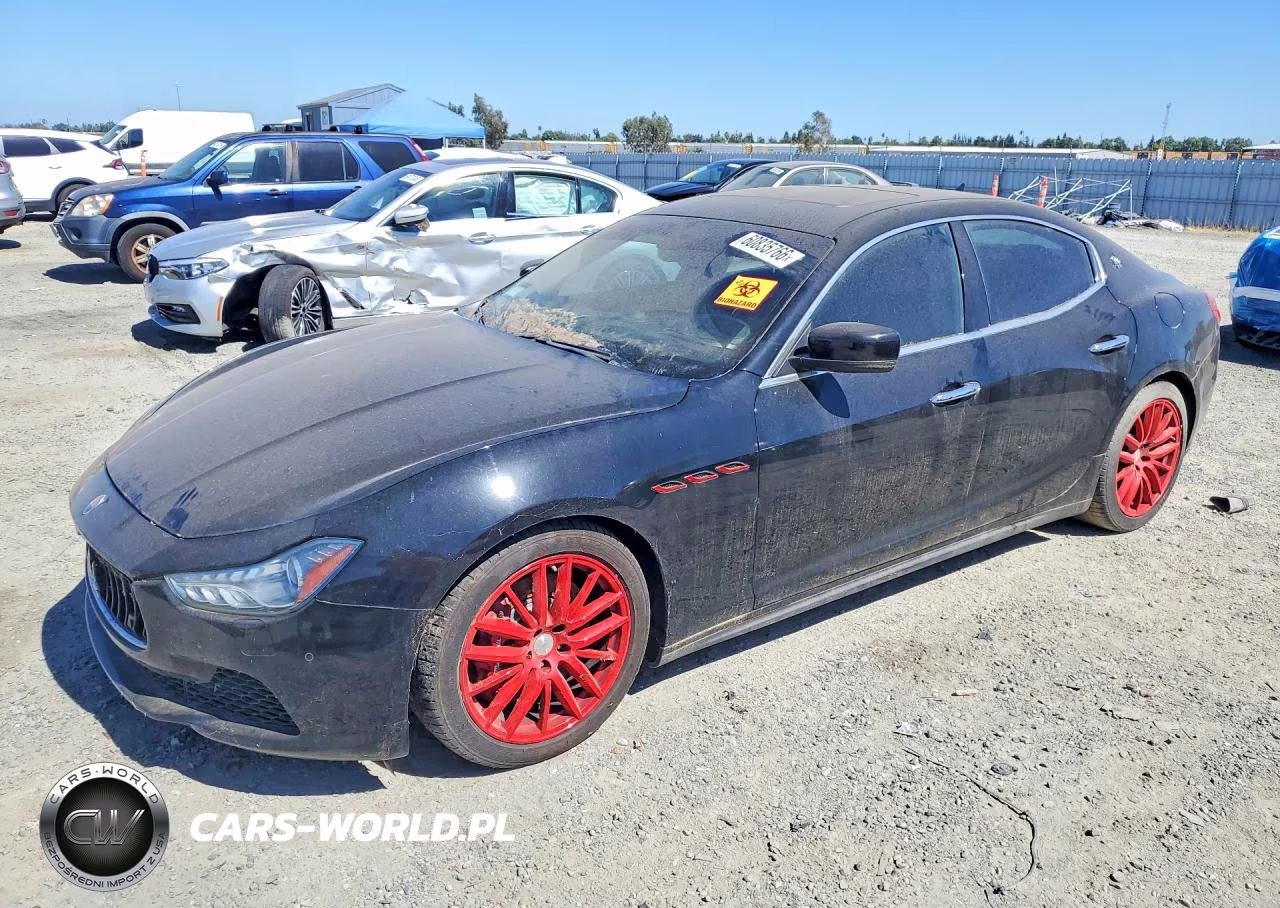 2014 Maserati Ghibli S VIN:ZAM57RTA9E1083385 - 1