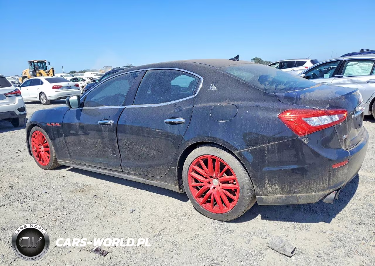 2014 Maserati Ghibli S VIN:ZAM57RTA9E1083385 - 2