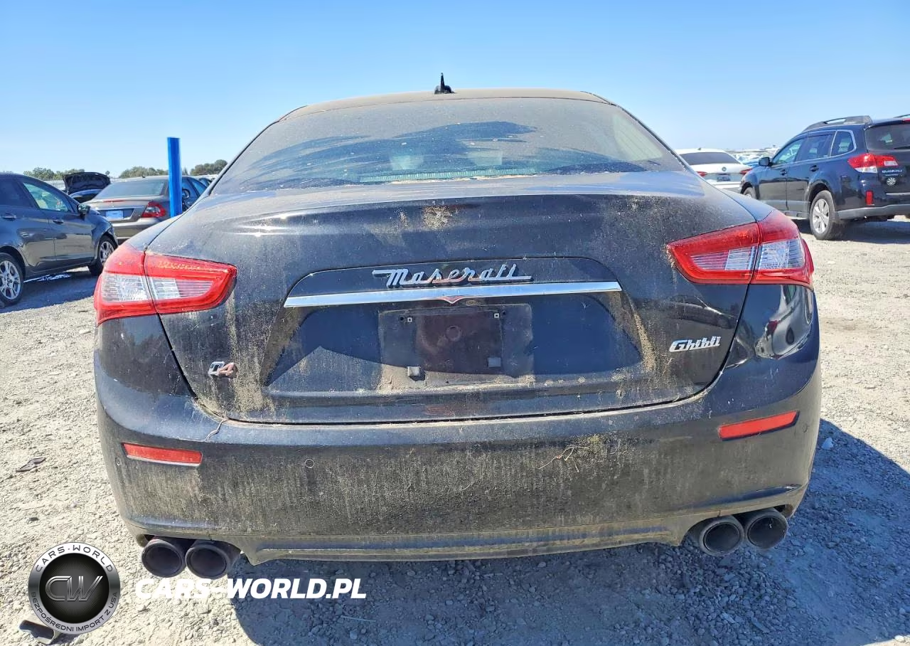 2014 Maserati Ghibli S VIN:ZAM57RTA9E1083385 - 6