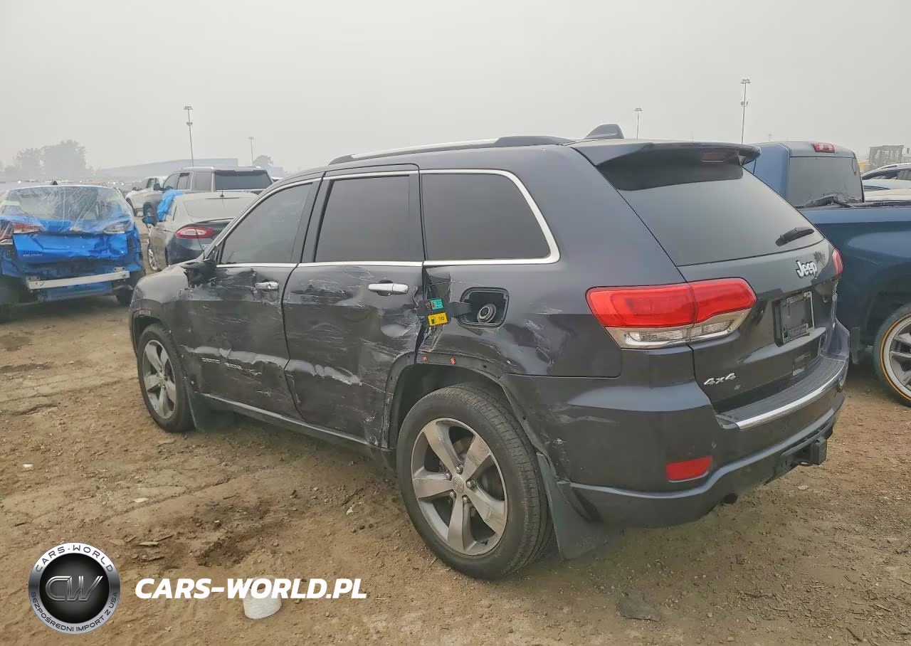 2015 Jeep Grand Cherokee Overland VIN:1C4RJFCGXFC785859 - 2
