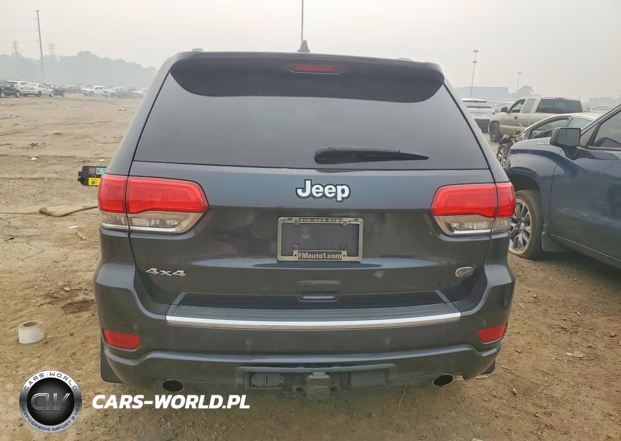2015 Jeep Grand Cherokee Overland VIN:1C4RJFCGXFC785859 - 6