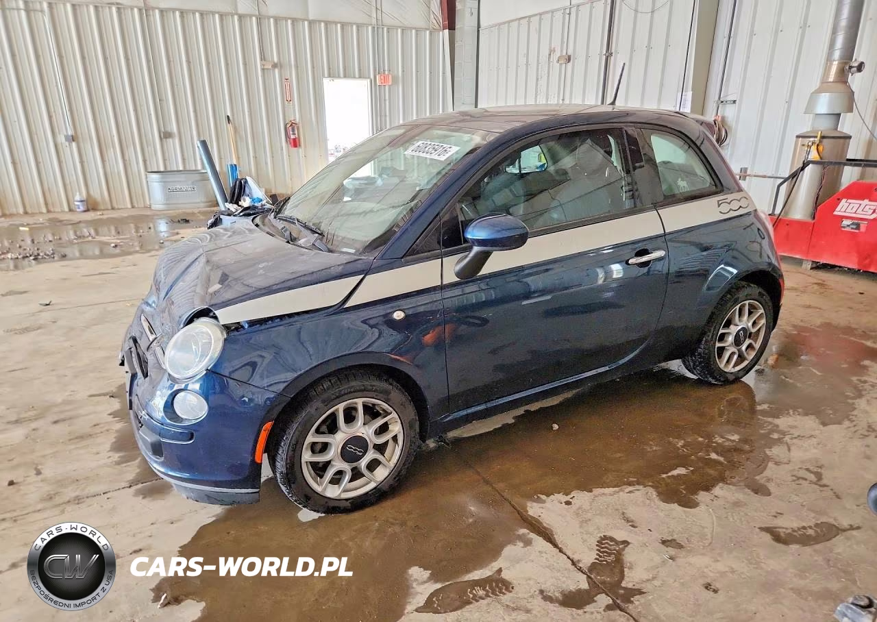 2013 Fiat 500 Pop VIN:3C3CFFAR9DT747962 - 1