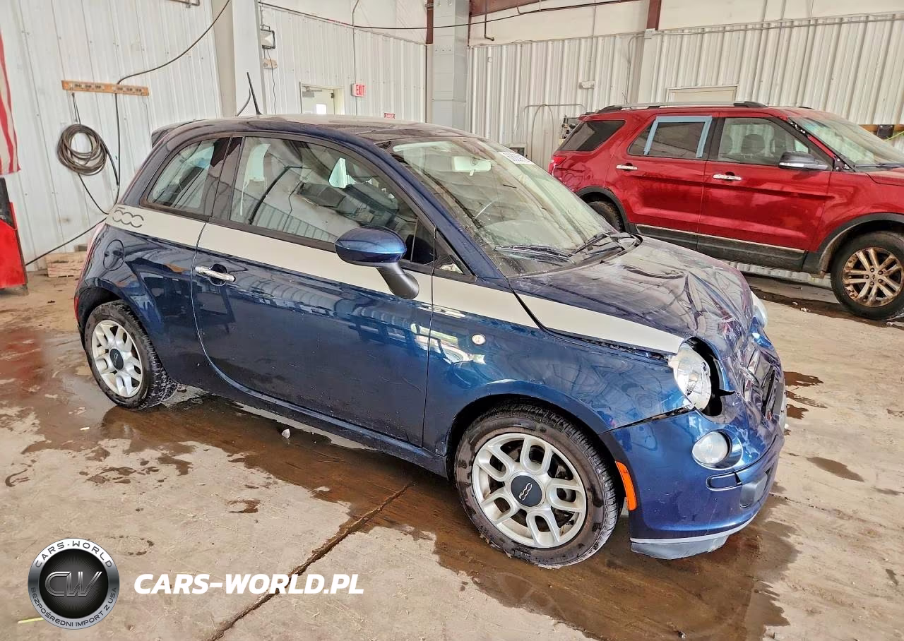 2013 Fiat 500 Pop VIN:3C3CFFAR9DT747962 - 4