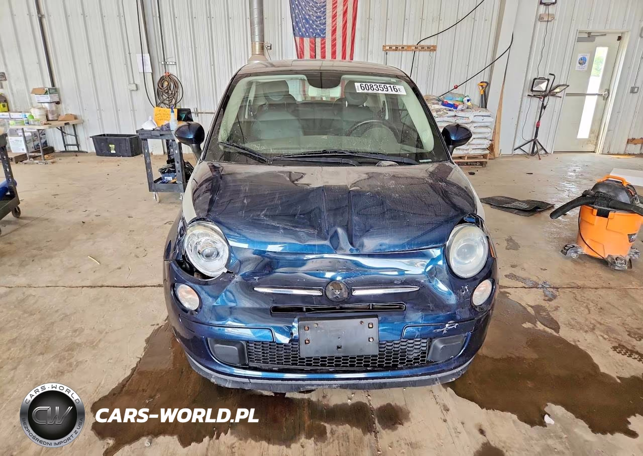 2013 Fiat 500 Pop VIN:3C3CFFAR9DT747962 - 5