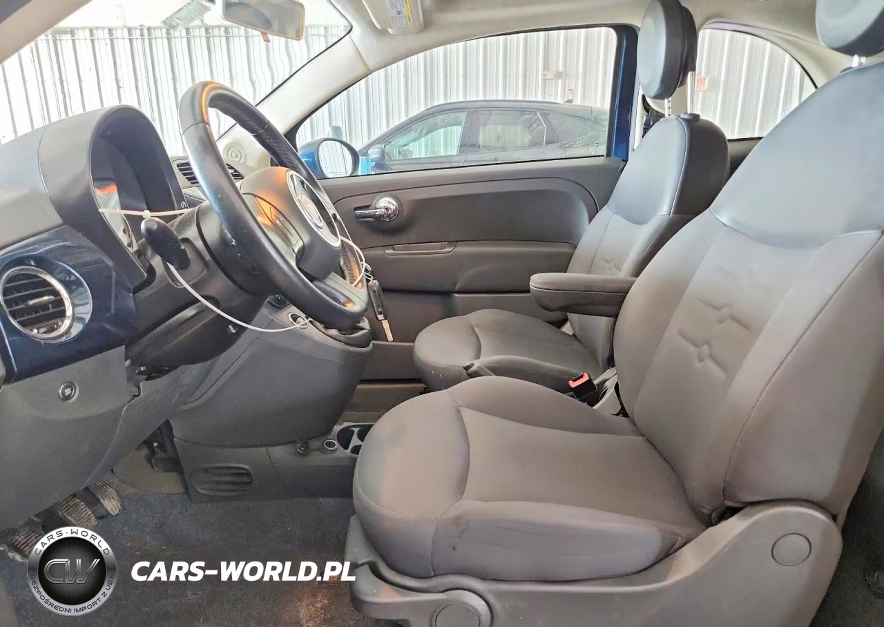 2013 Fiat 500 Pop VIN:3C3CFFAR9DT747962 - 7