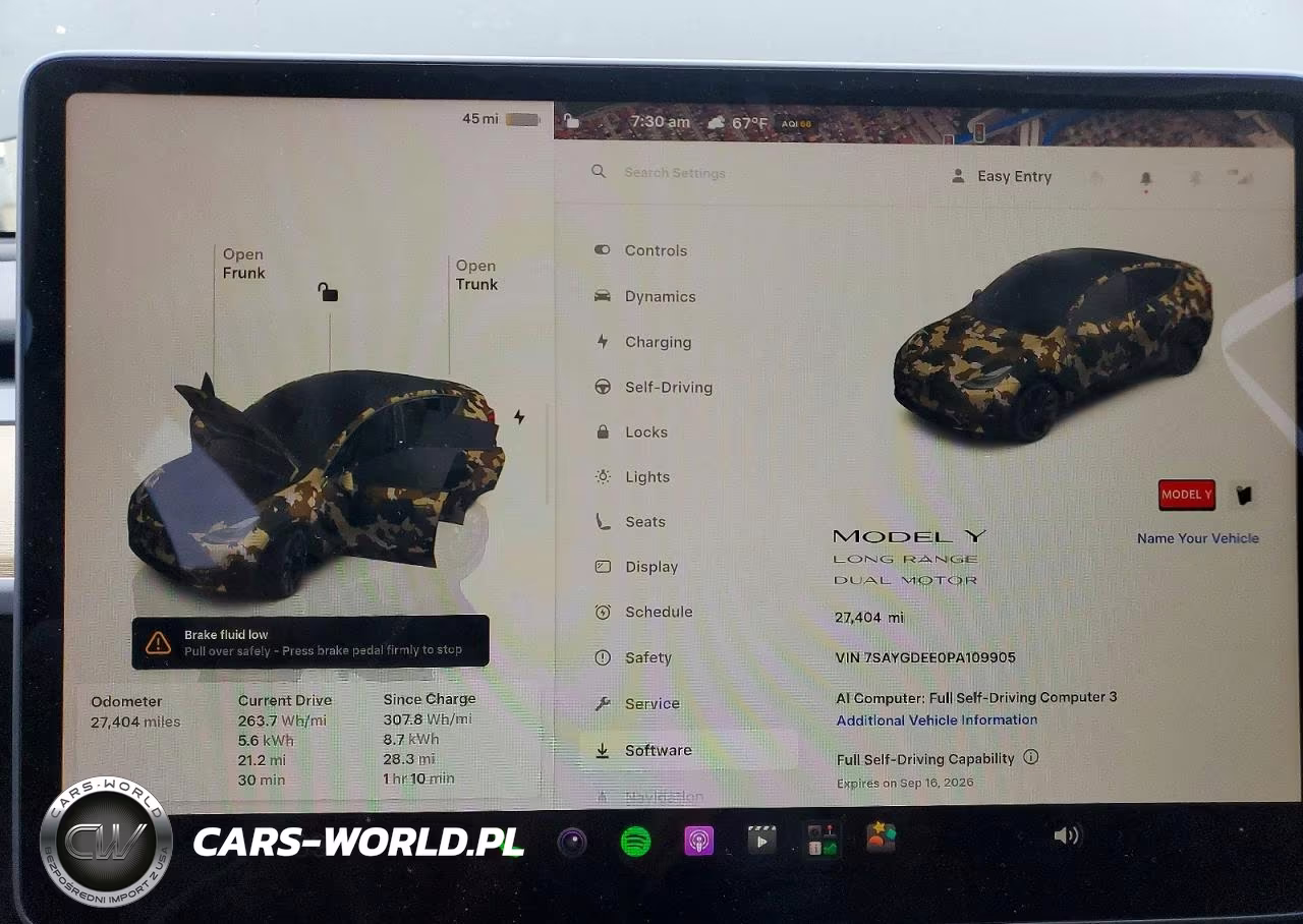 2023 Tesla Model Y VIN:7SAYGDEE0PA109905 - 9