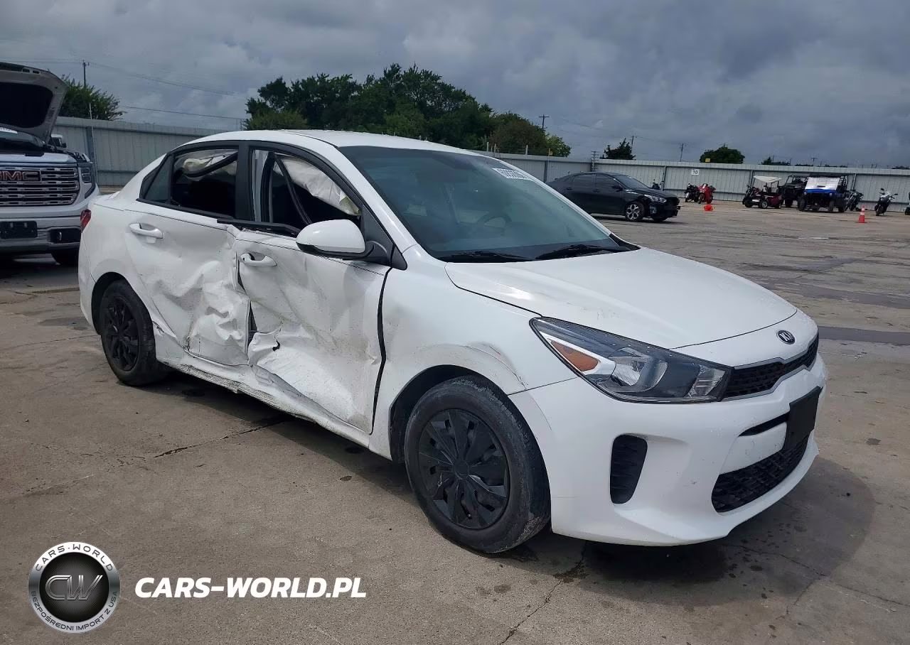 2020 Kia Rio Lx VIN:3KPA24AD8LE334943 - 4