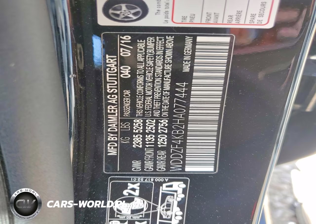 2017 Mercedes-Benz E 300 4Matic VIN:WDDZF4KB2HA077444 - 12