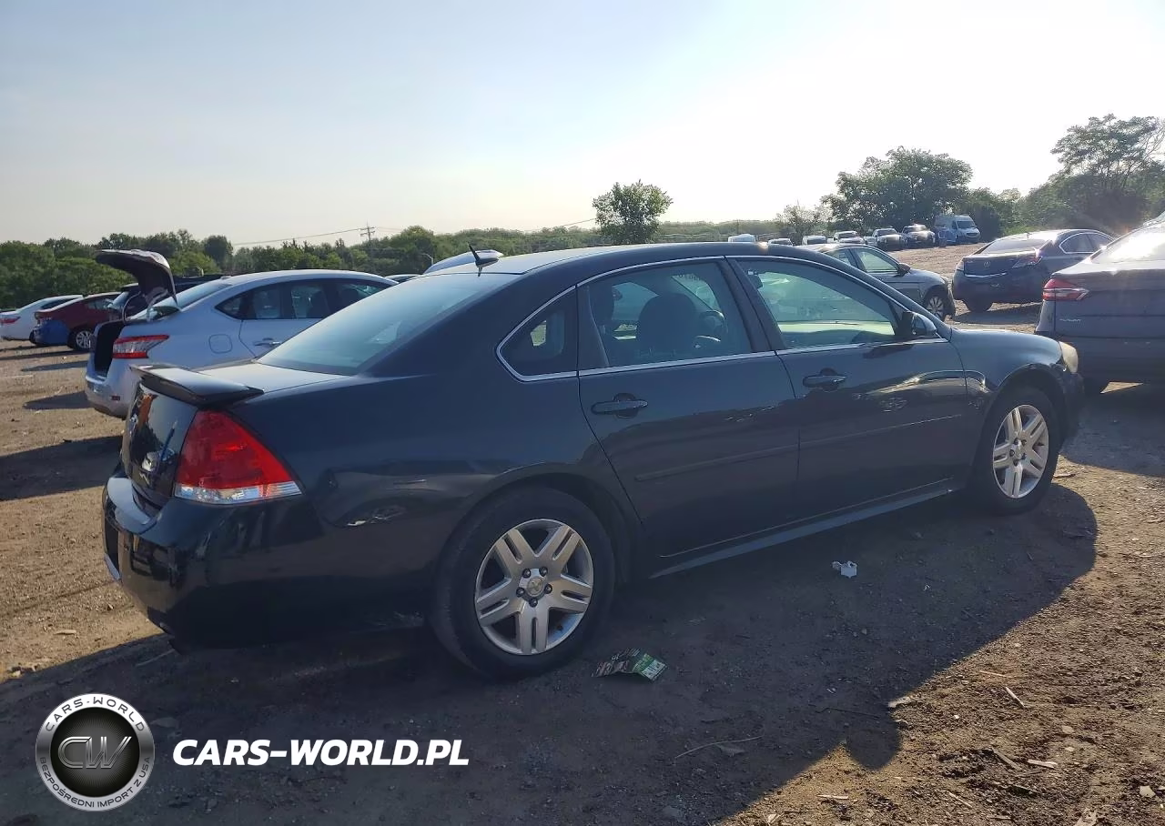 2013 Chevrolet Impala Lt VIN:2G1WG5E35D1182870 - 3