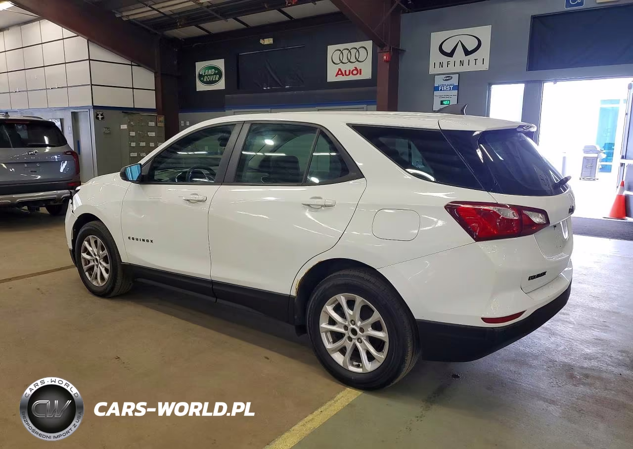 2020 Chevrolet Equinox Ls VIN:3GNAXHEV2LS543535 - 2