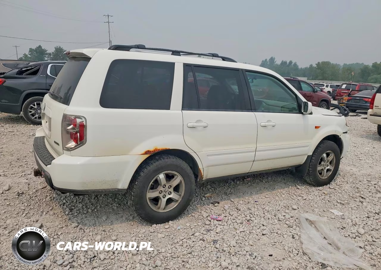 2008 Honda Pilot Exl VIN:5FNYF18728B041056 - 3