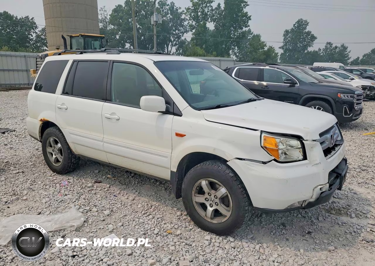 2008 Honda Pilot Exl VIN:5FNYF18728B041056 - 4