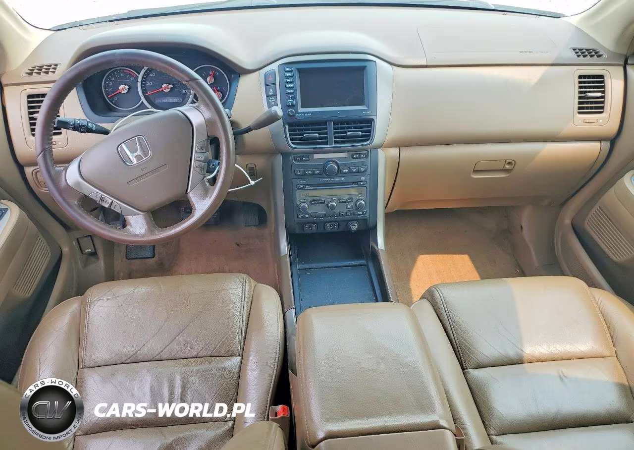 2008 Honda Pilot Exl VIN:5FNYF18728B041056 - 8