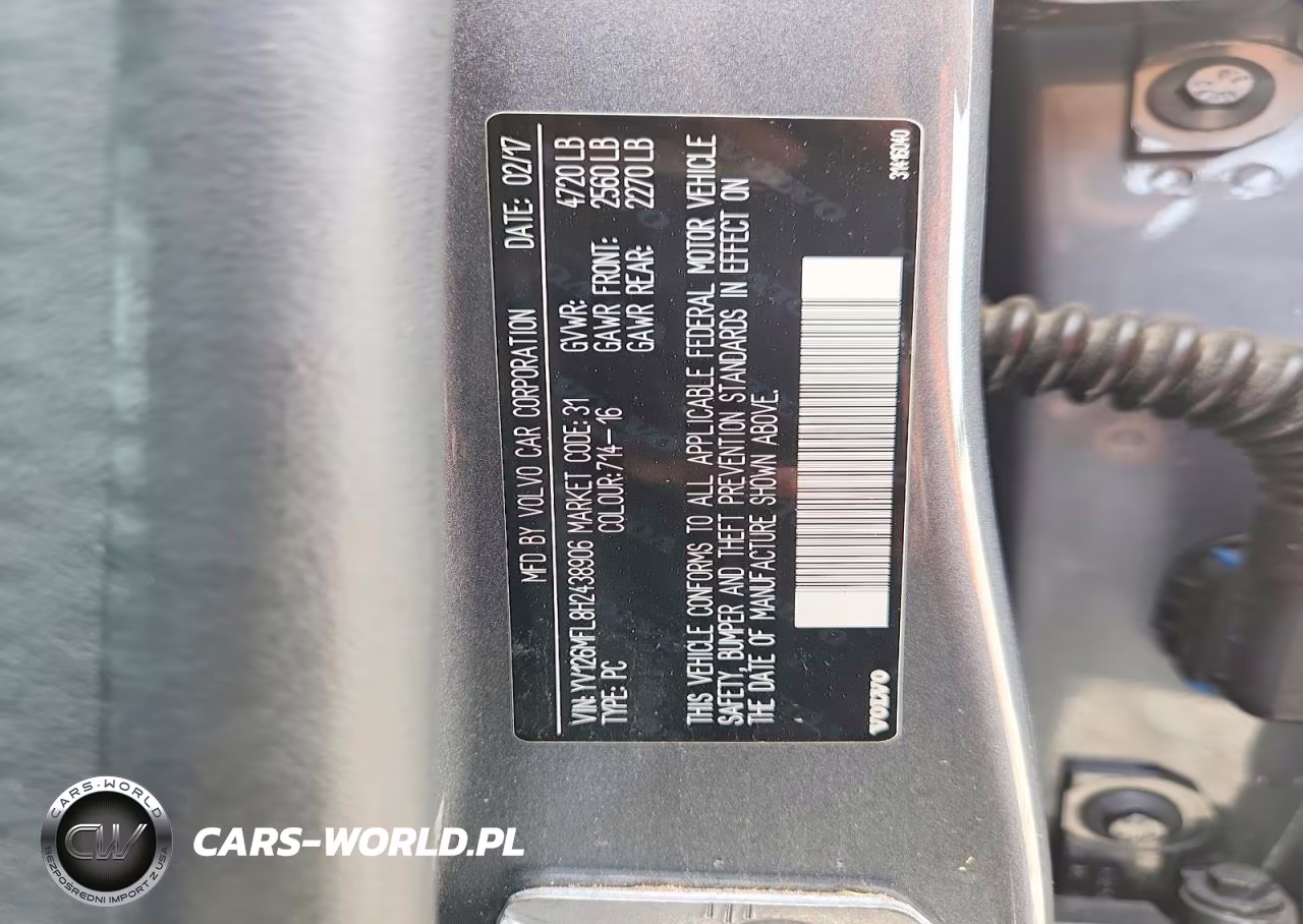 2017 Volvo S60 VIN:YV126MFL8H2438906 - 12