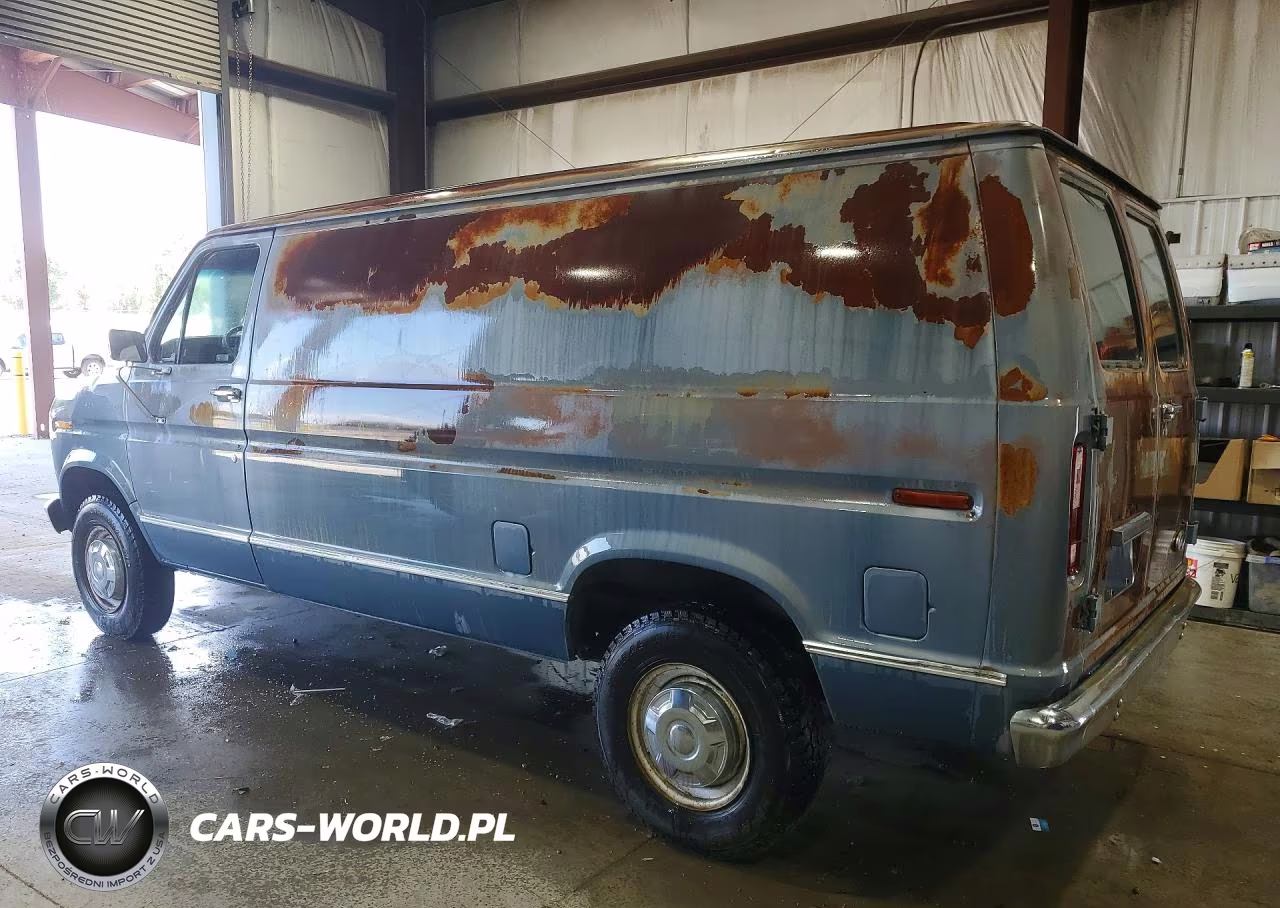 1989 Ford Econoline E250 Van VIN:1FTFE24H8KHC29408 - 2