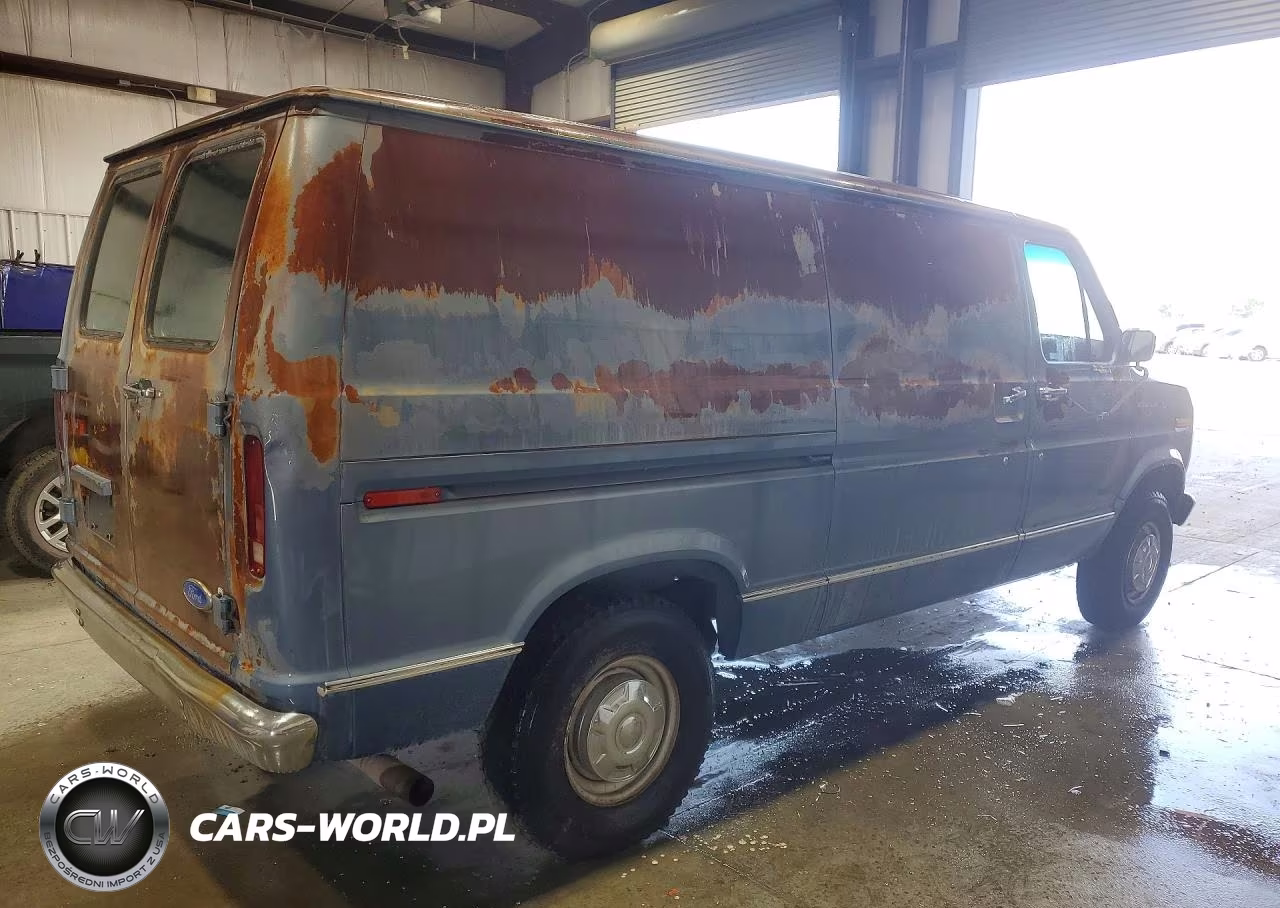 1989 Ford Econoline E250 Van VIN:1FTFE24H8KHC29408 - 3