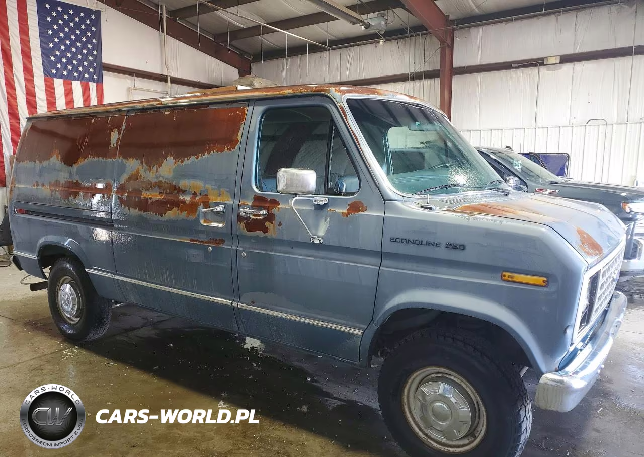 1989 Ford Econoline E250 Van VIN:1FTFE24H8KHC29408 - 4