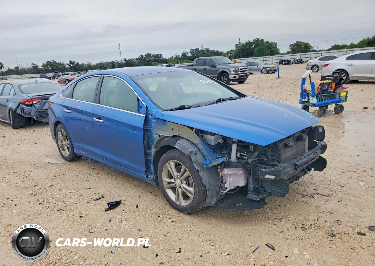 2018 Hyundai Sonata Sel VIN:5NPE34AF3JH652543 - 4