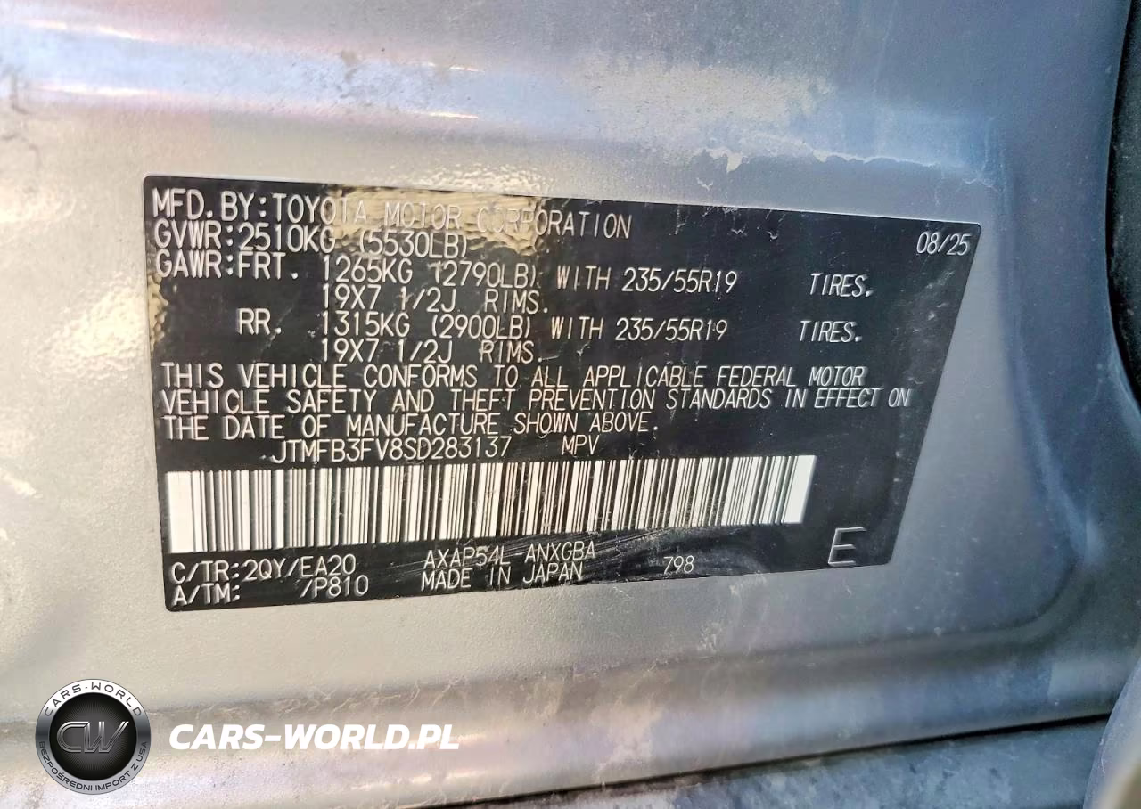 2025 Toyota Rav4 Xse VIN:JTMFB3FV8SD283137 - 13