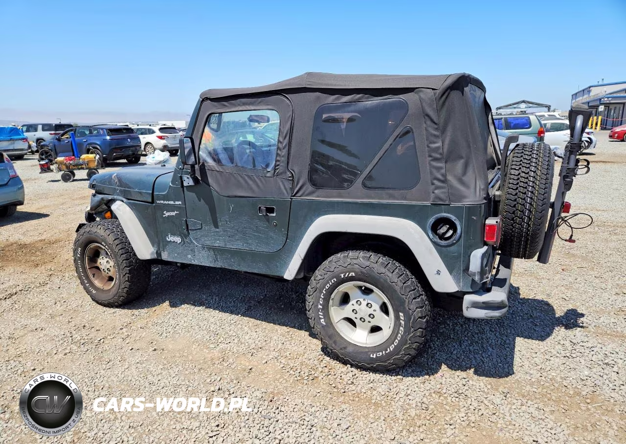 2002 Jeep Wrangler - Tj Sport VIN:1J4FA49S82P759731 - 2