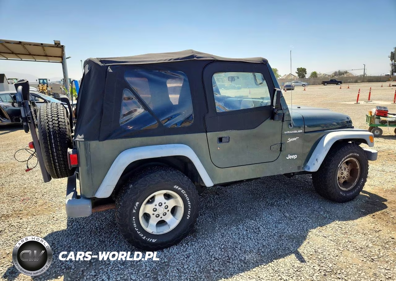2002 Jeep Wrangler - Tj Sport VIN:1J4FA49S82P759731 - 3