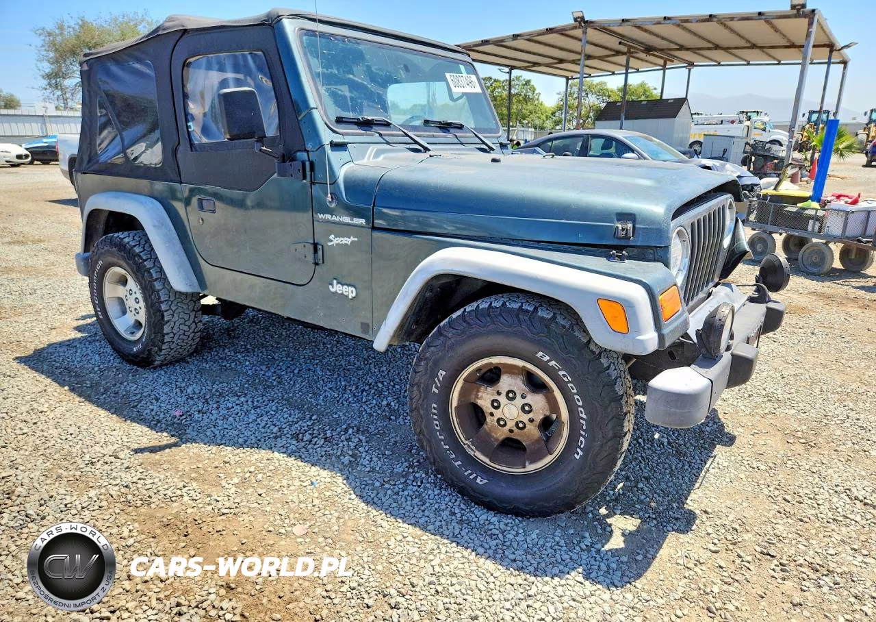 2002 Jeep Wrangler - Tj Sport VIN:1J4FA49S82P759731 - 4