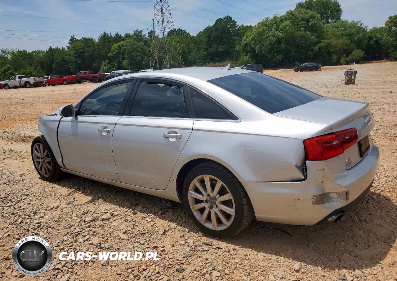2014 Audi A6 Premium VIN:WAUCFAFC9EN071448 - 2