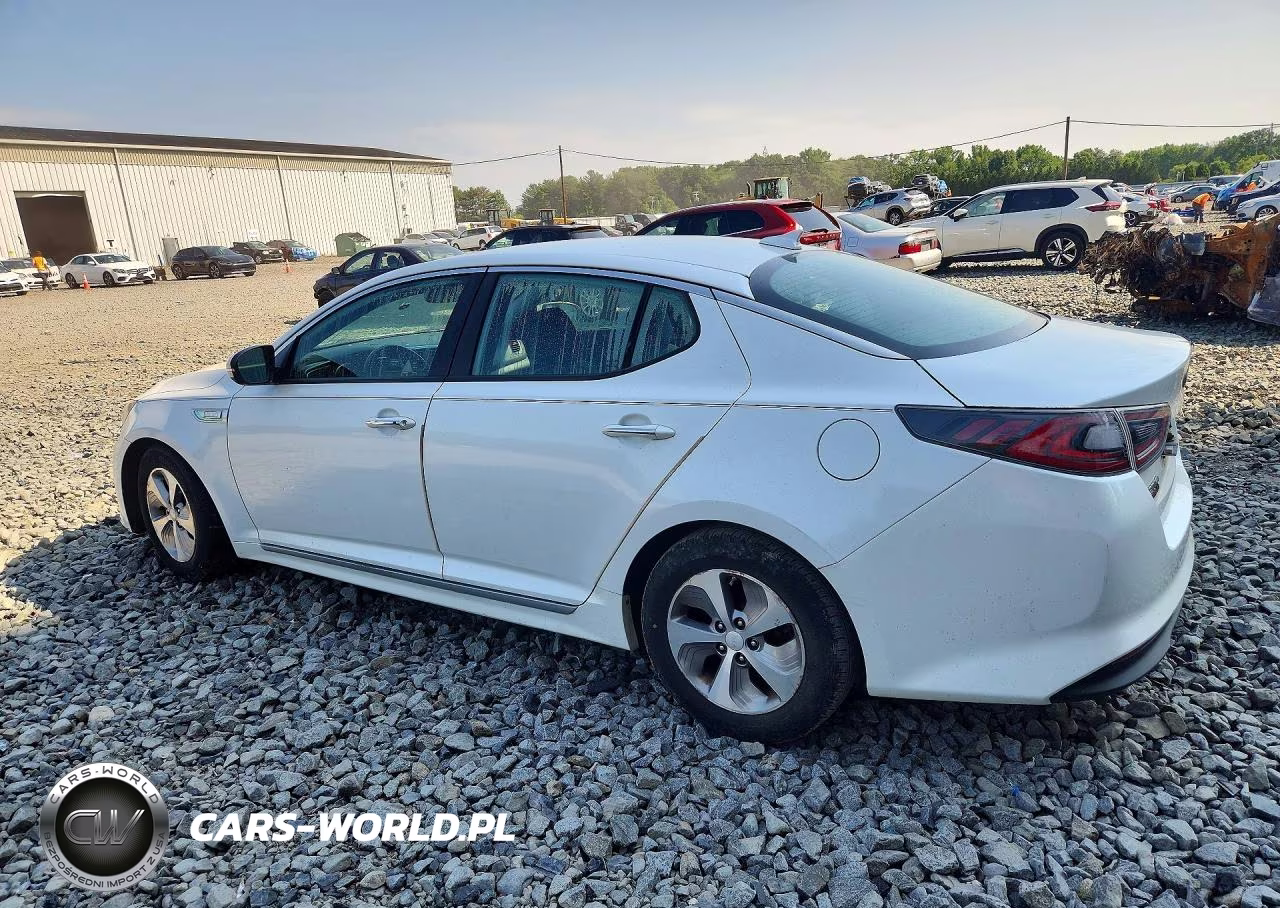 2014 Kia Optima Hybrid VIN:KNAGM4AD5E5073433 - 2