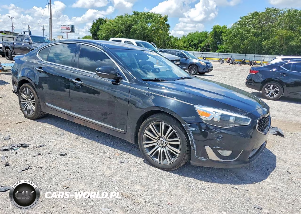 2014 Kia Cadenza Premium VIN:KNALN4D76E5149047 - 4