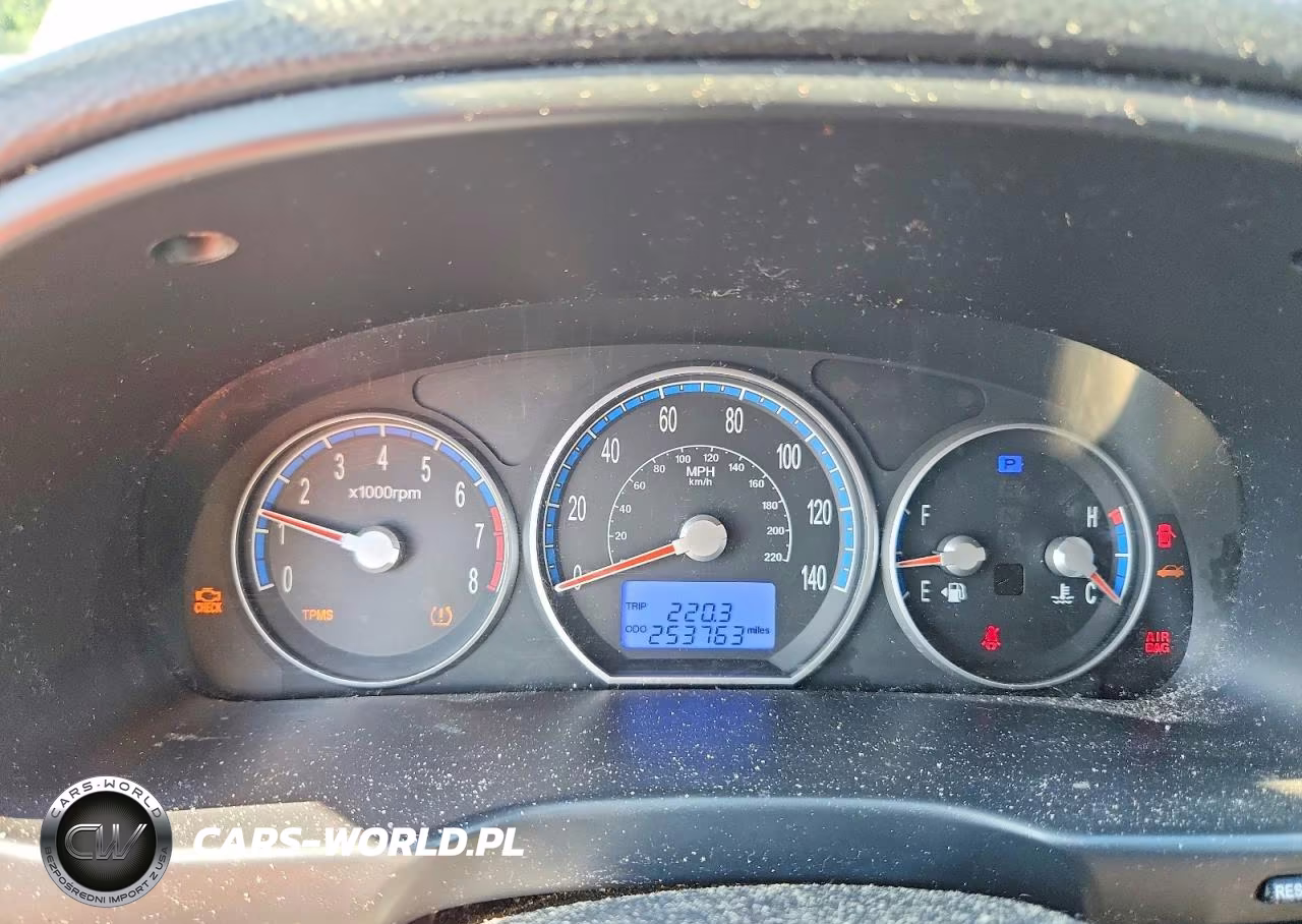 2009 Hyundai Santa Fe Gls VIN:5NMSG73D29H279704 - 9