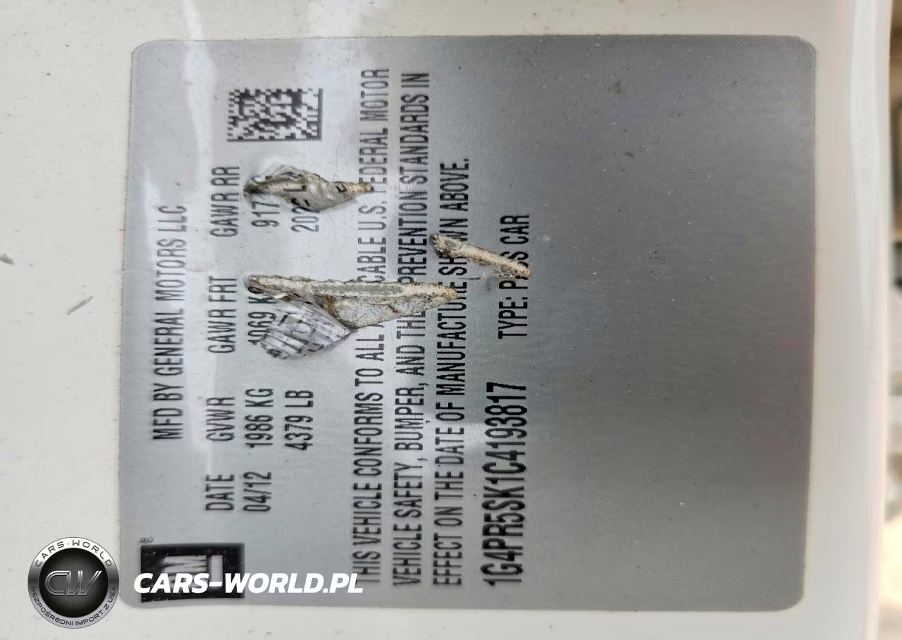 2012 Buick Verano Convenience VIN:1G4PR5SK1C4193817 - 13
