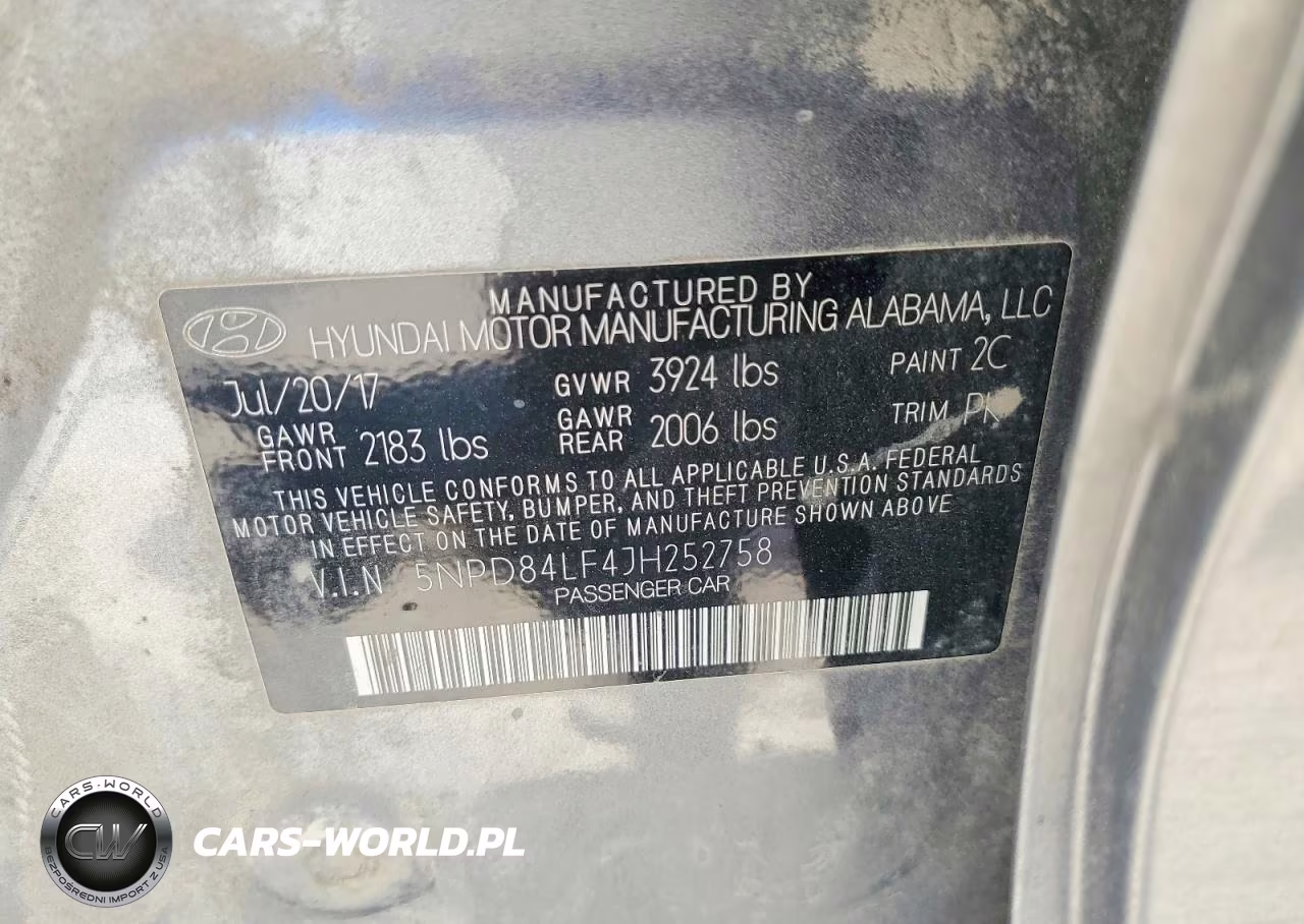 2018 Hyundai Elantra Sel VIN:5NPD84LF4JH252758 - 12