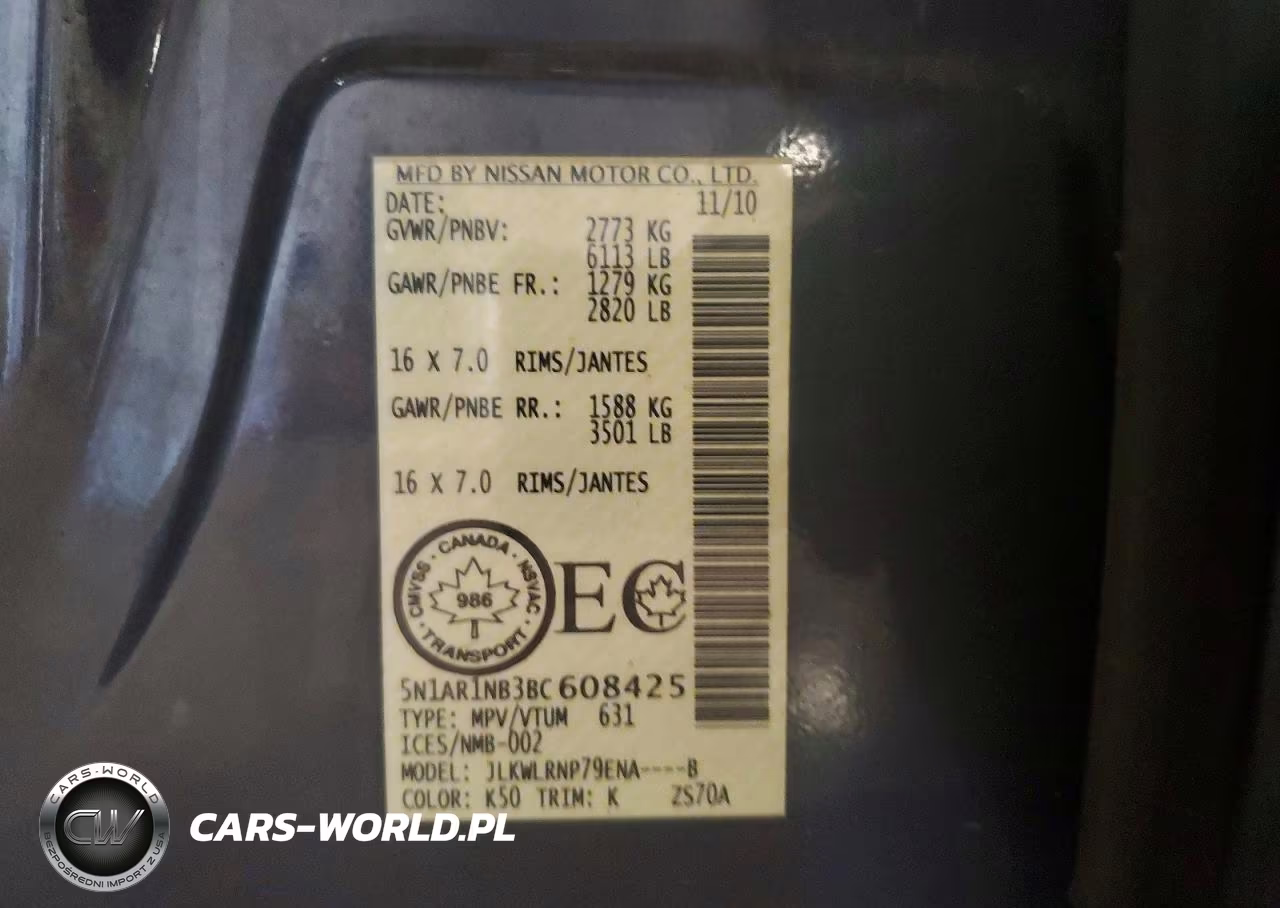 2011 Nissan Pathfinder S VIN:5N1AR1NB3BC608425 - 12