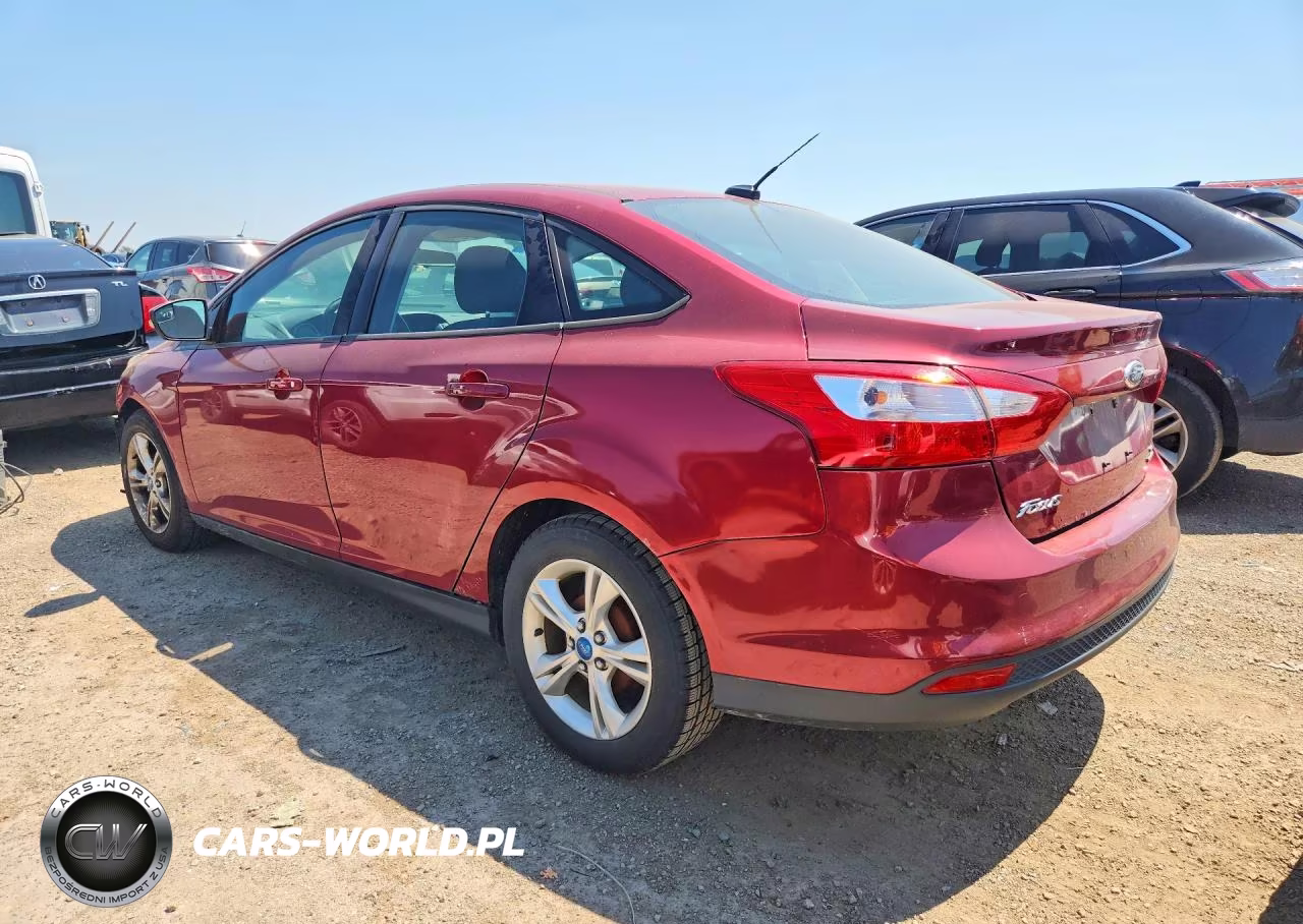 2013 Ford Focus Se VIN:1FADP3F26DL225492 - 2