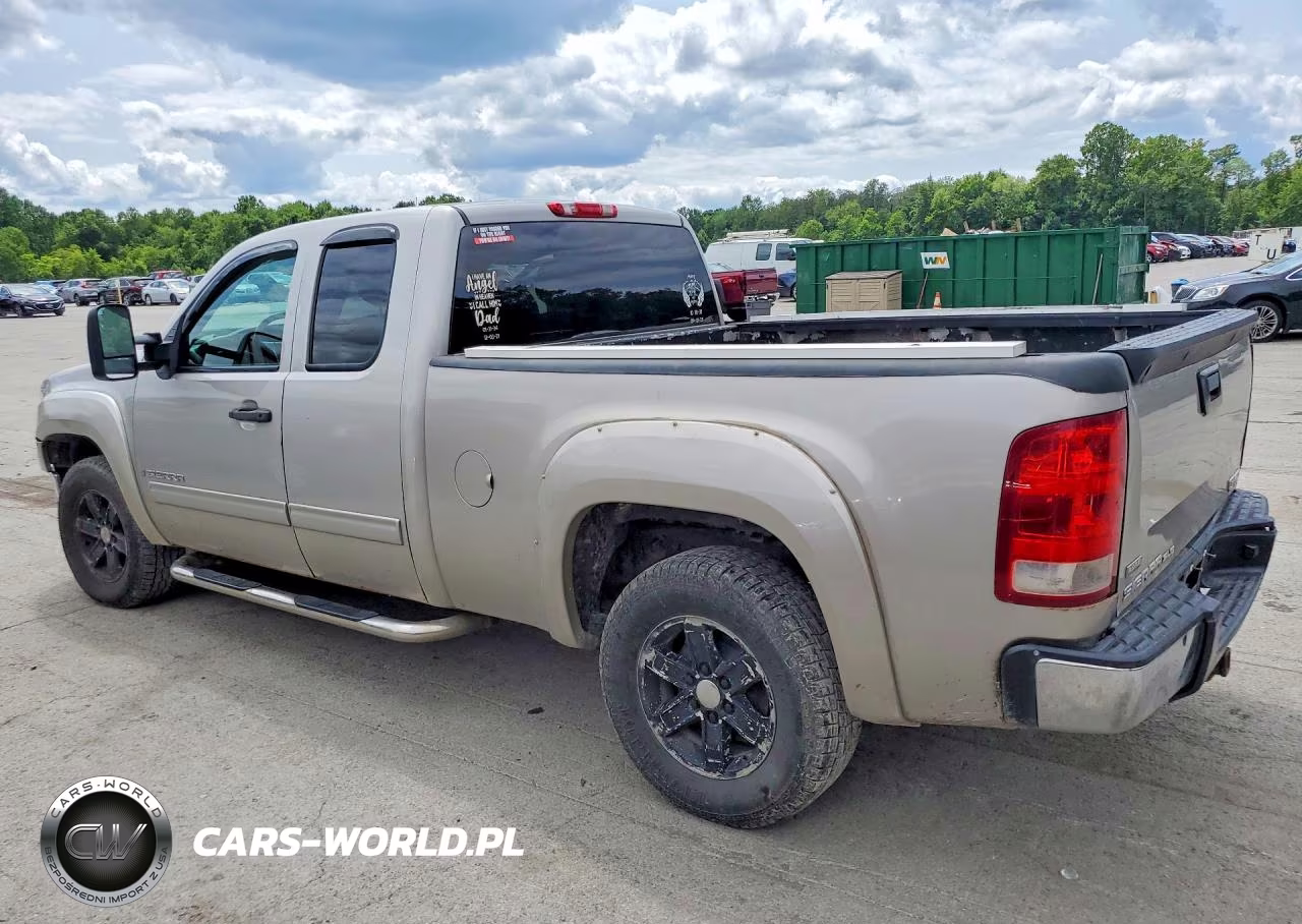 2009 GMC Sierra K1500 Sle VIN:1GTEK29089Z168587 - 2