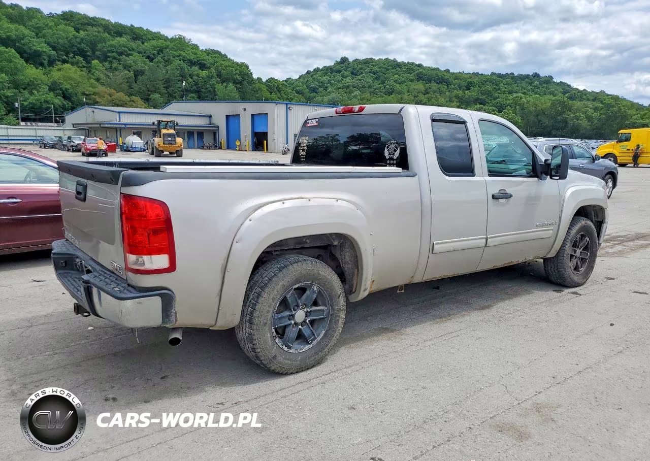 2009 GMC Sierra K1500 Sle VIN:1GTEK29089Z168587 - 3