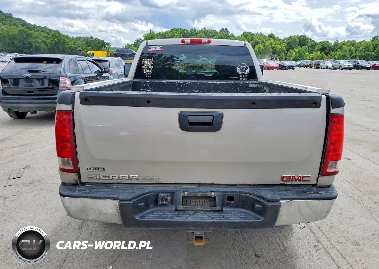 2009 GMC Sierra K1500 Sle VIN:1GTEK29089Z168587 - 6