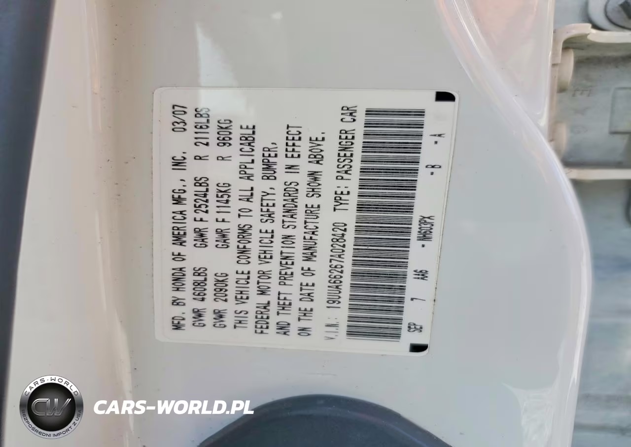 2007 Acura Tl VIN:19UUA66267A028420 - 12