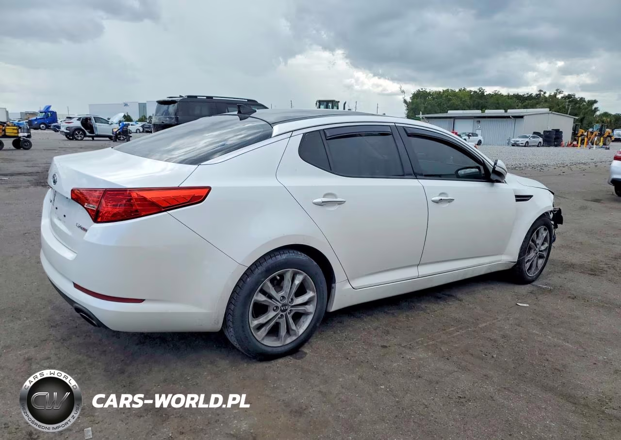 2011 Kia Optima Ex Turbo VIN:KNAGN4A61B5134836 - 3