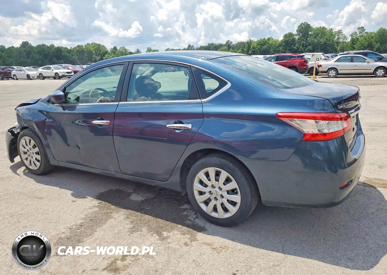 2013 Nissan Sentra S VIN:1N4AB7AP8DN909623 - 2